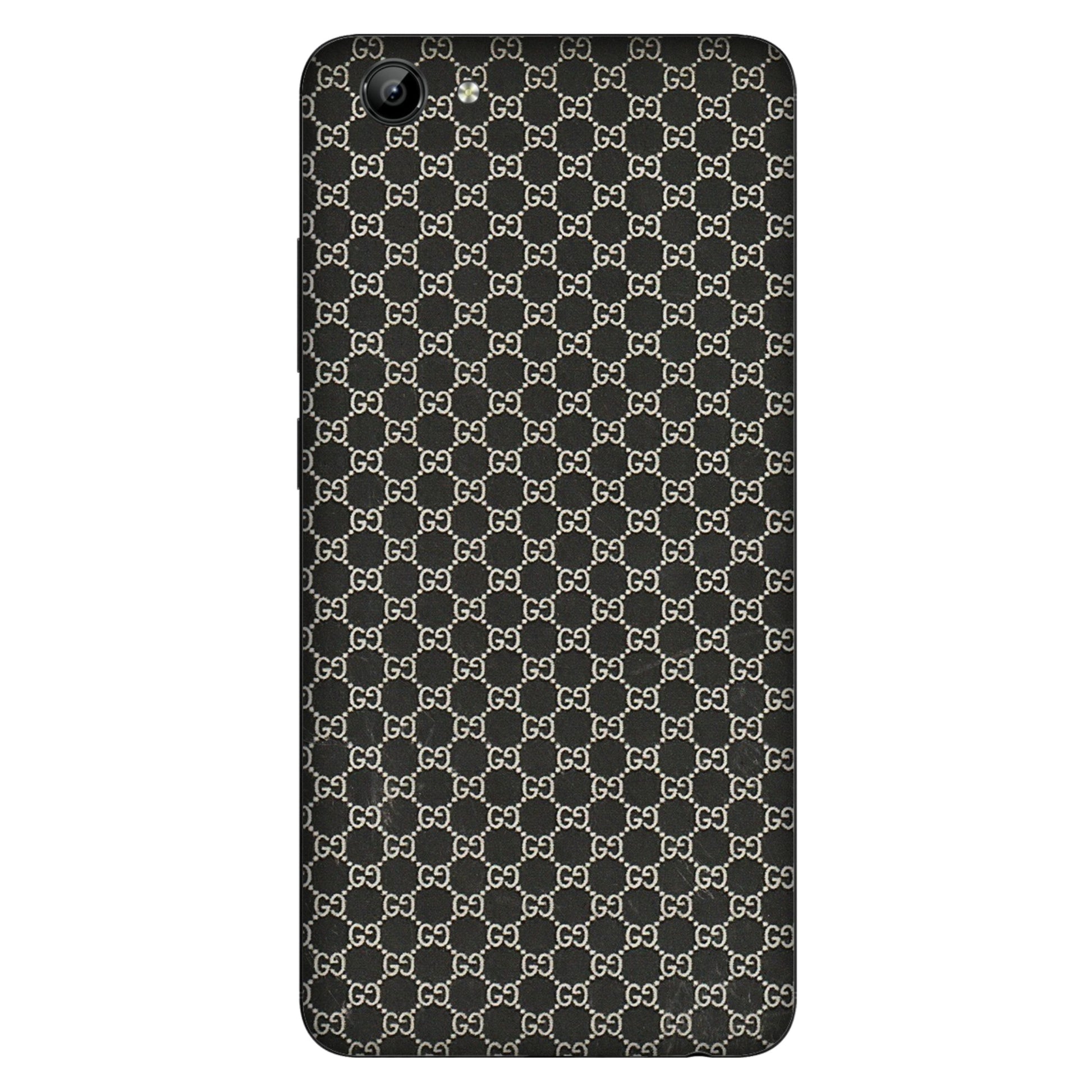VIVO Y Series Phone Skins (All Models) - Black G Print - 3D Embossed Finish (L-109) Vivo Y71