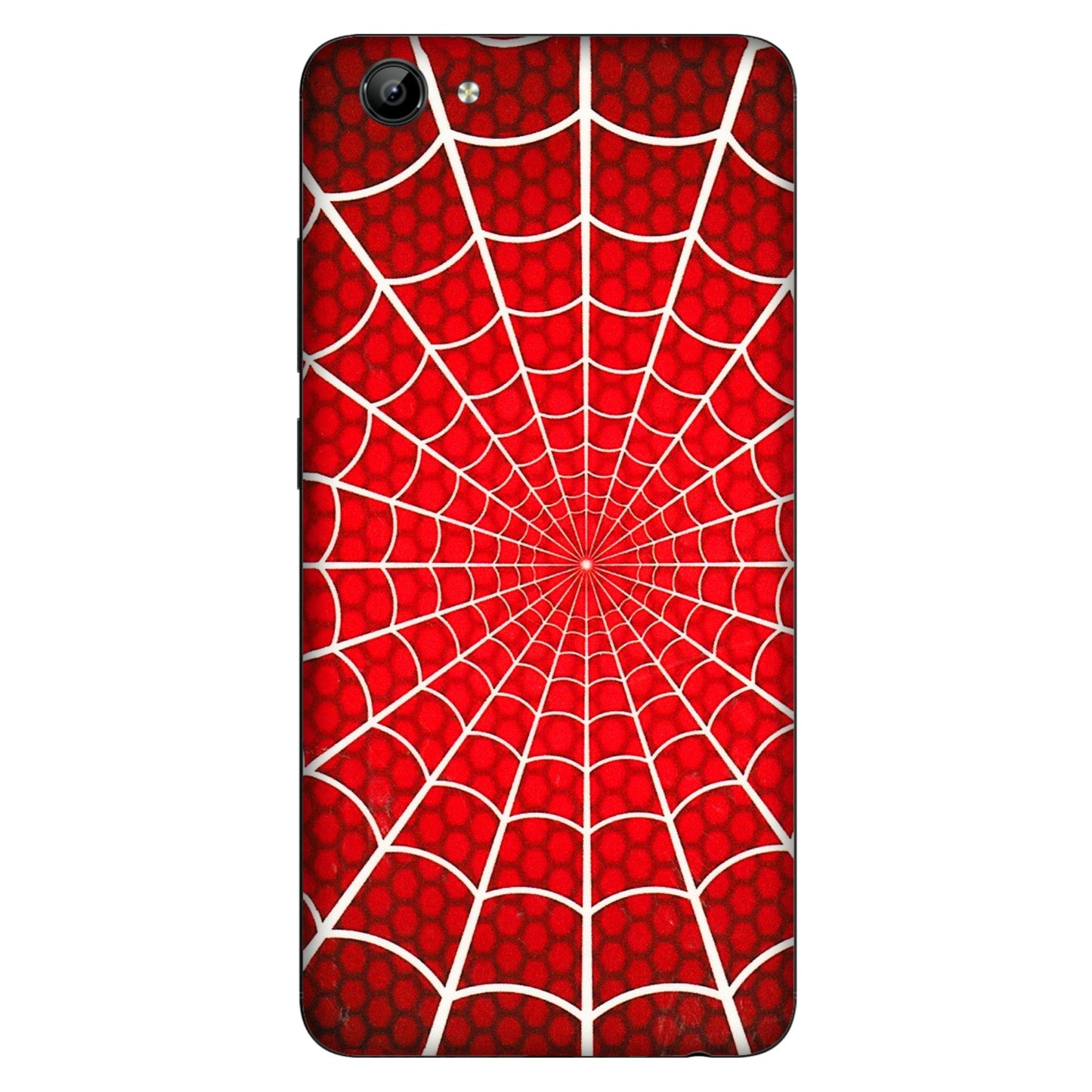 VIVO Y Series Phone Skins (All Models) - Classic Spidey Web - 3D Embossed Finish (L-115) Vivo Y71
