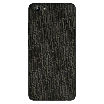 VIVO Y Series Phone Skins (All Models) - Black Abstract Pattern - 3D Embossed Finish (L-117) Vivo Y71