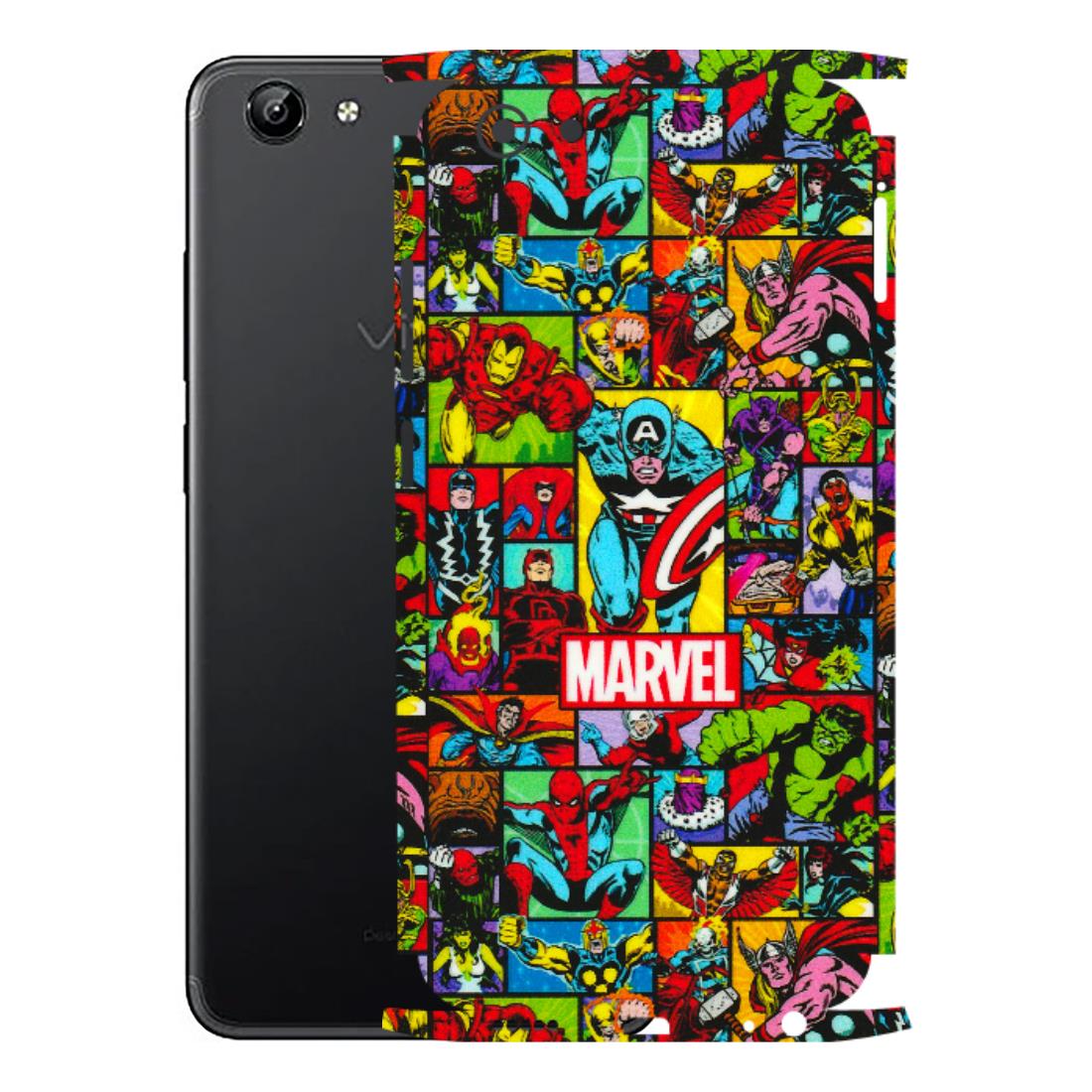 VIVO Y Series Phone Skins (All Models) - MARVELOUS Comic Characters - 3D Embossed Finish (L-129) Vivo Y71