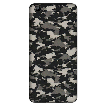 VIVO Y Series Phone Skins (All Models) - Black/Grey Camoflaunge - 3D Embossed Finish (L-142) Vivo Y71