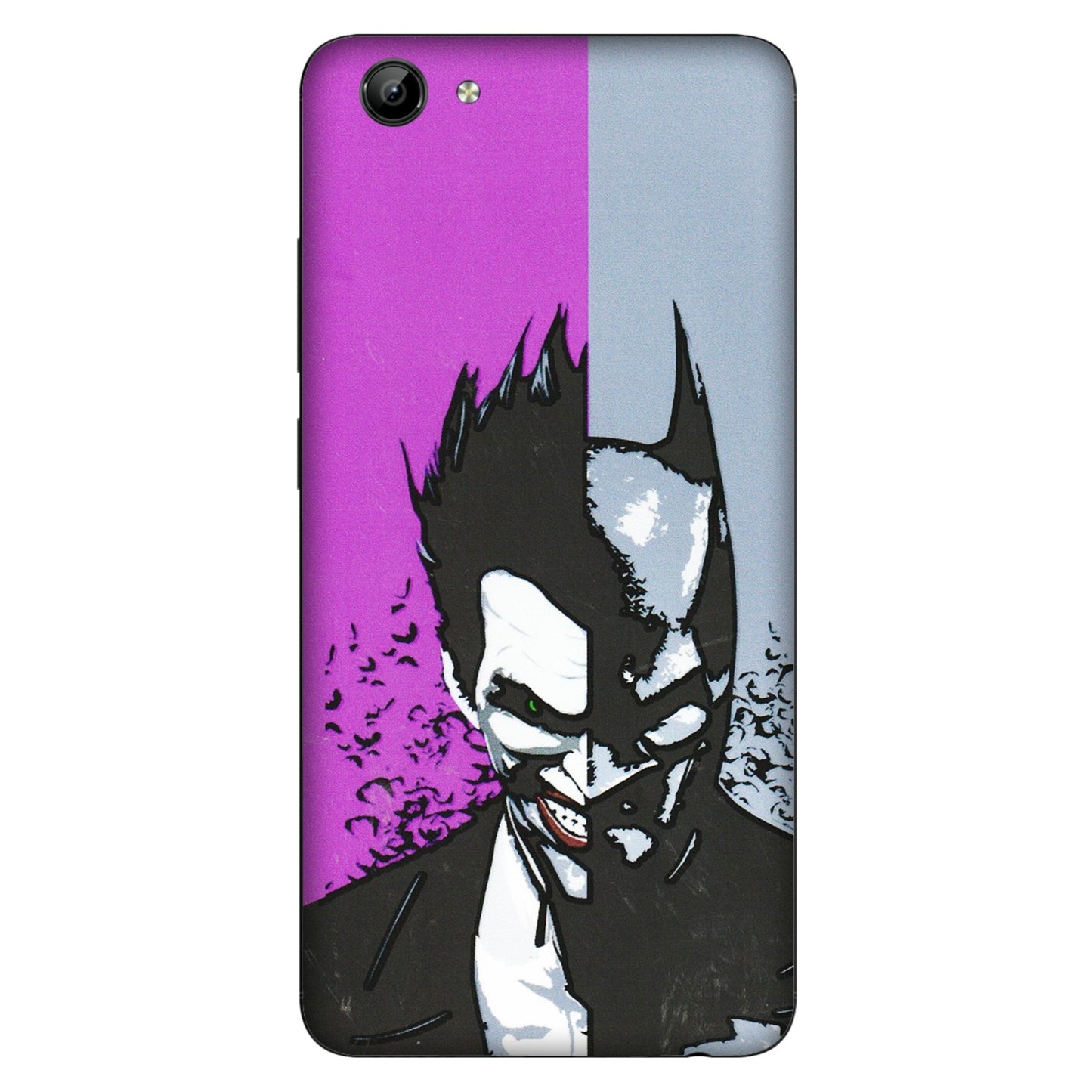 VIVO Y Series Phone Skins (All Models) - Batman & Joker - 3D Embossed Finish (L-143) Vivo Y71