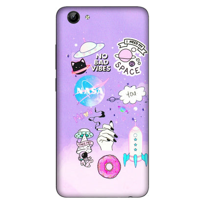 VIVO Y Series Phone Skins (All Models) - I Need My Nasa Skin - 3D Embossed Finish (L-149) Vivo Y71