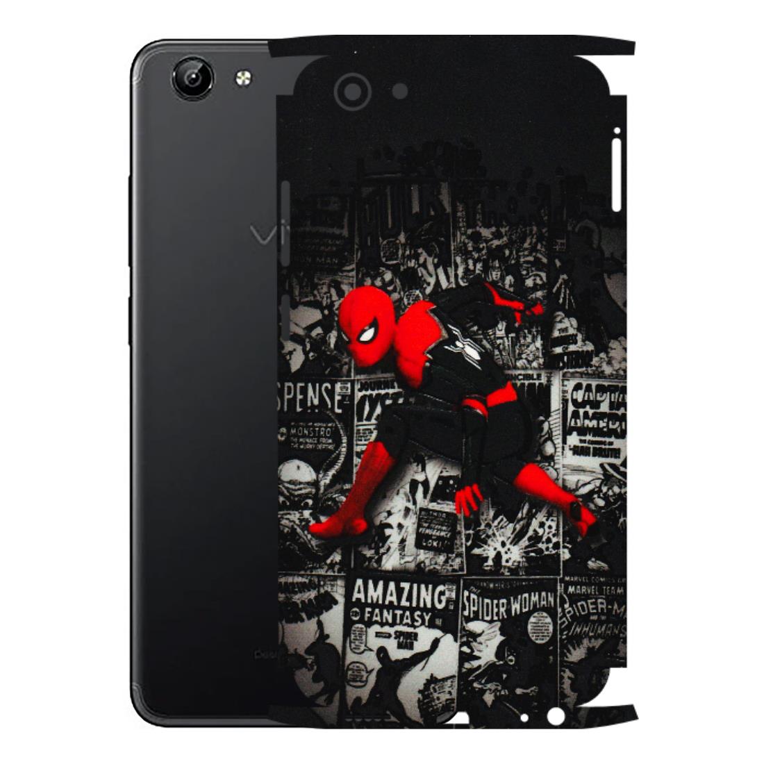 VIVO Y Series Phone Skins (All Models) - SpiderMan New - 3D Embossed Finish (L-162) Vivo Y71
