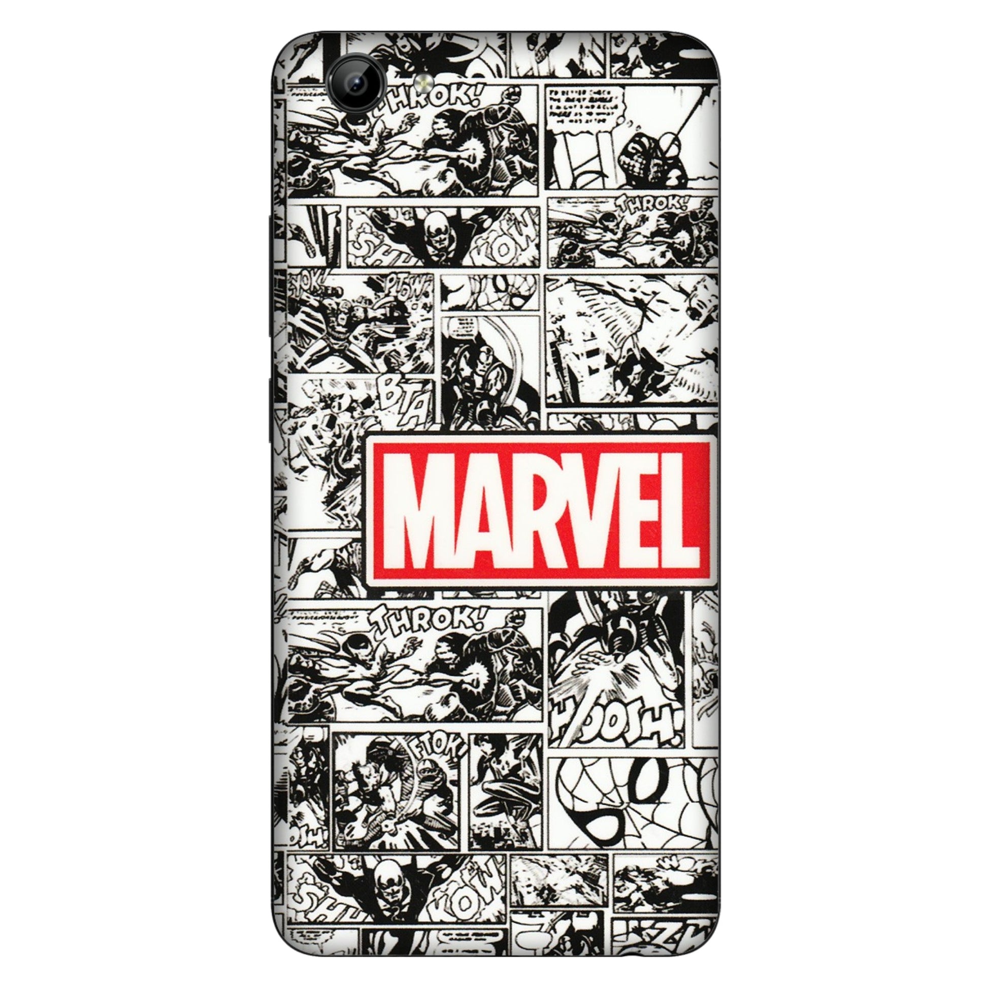 VIVO Y Series Phone Skins (All Models) - Marvel Comic - 3D Embossed Finish (L-171) Vivo Y71