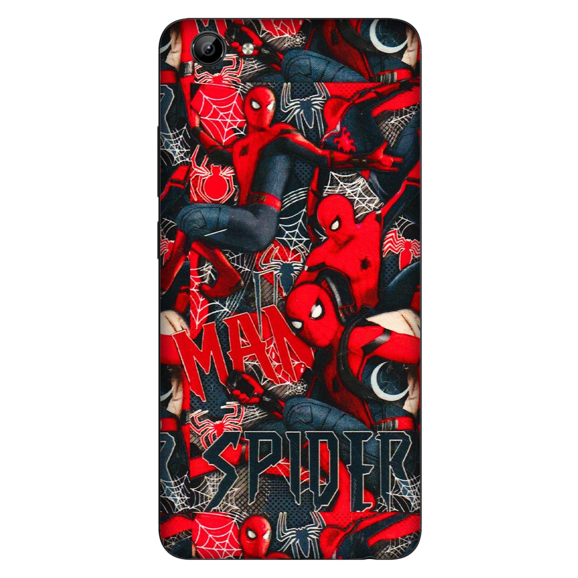 VIVO Y Series Phone Skins (All Models) - SpiderMan Cool - 3D Embossed Finish (L-188) Vivo Y71