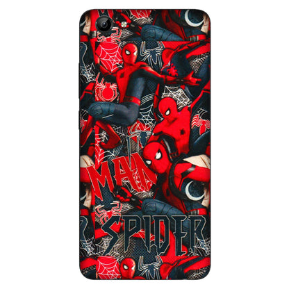 VIVO Y Series Phone Skins (All Models) - SpiderMan Cool - 3D Embossed Finish (L-188) Vivo Y71