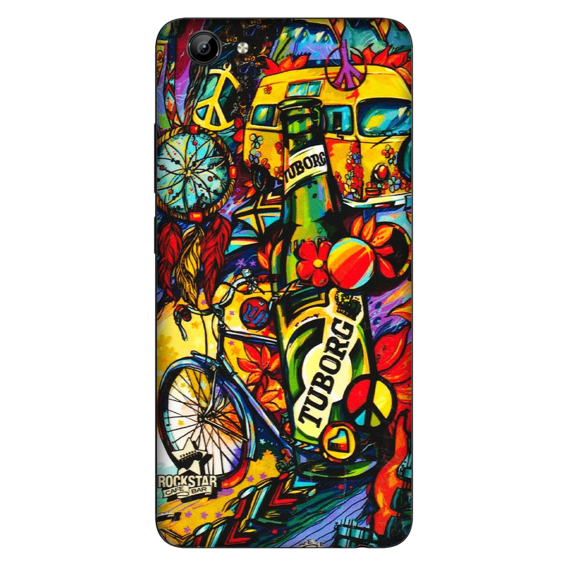 VIVO Y Series Phone Skins (All Models) - Cool Beer Bottle - 3D Embossed Finish (L-193) Vivo Y71