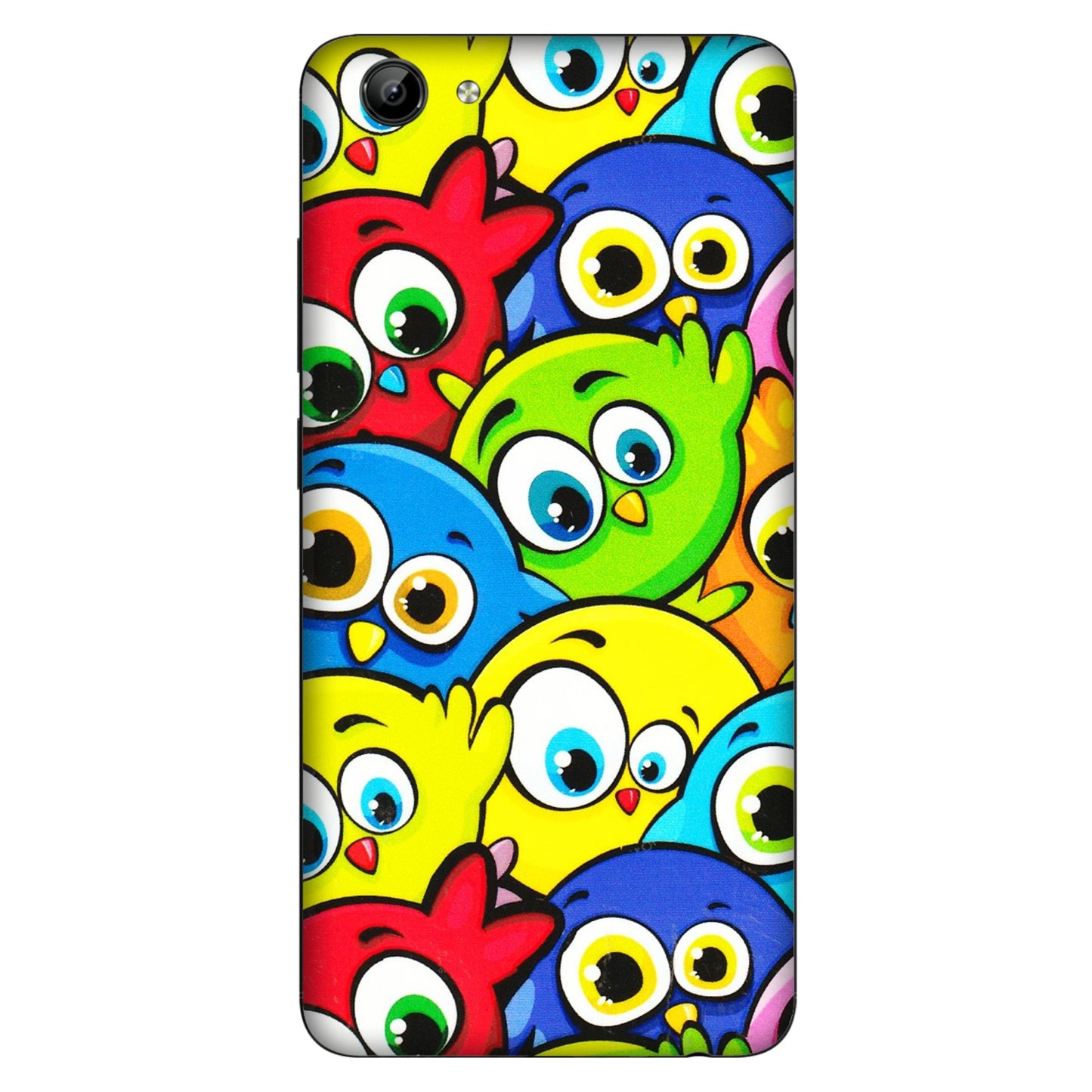 VIVO Y Series Phone Skins (All Models) - Cute Fluffy Birds - 3D Embossed Finish (L-213) Vivo Y71