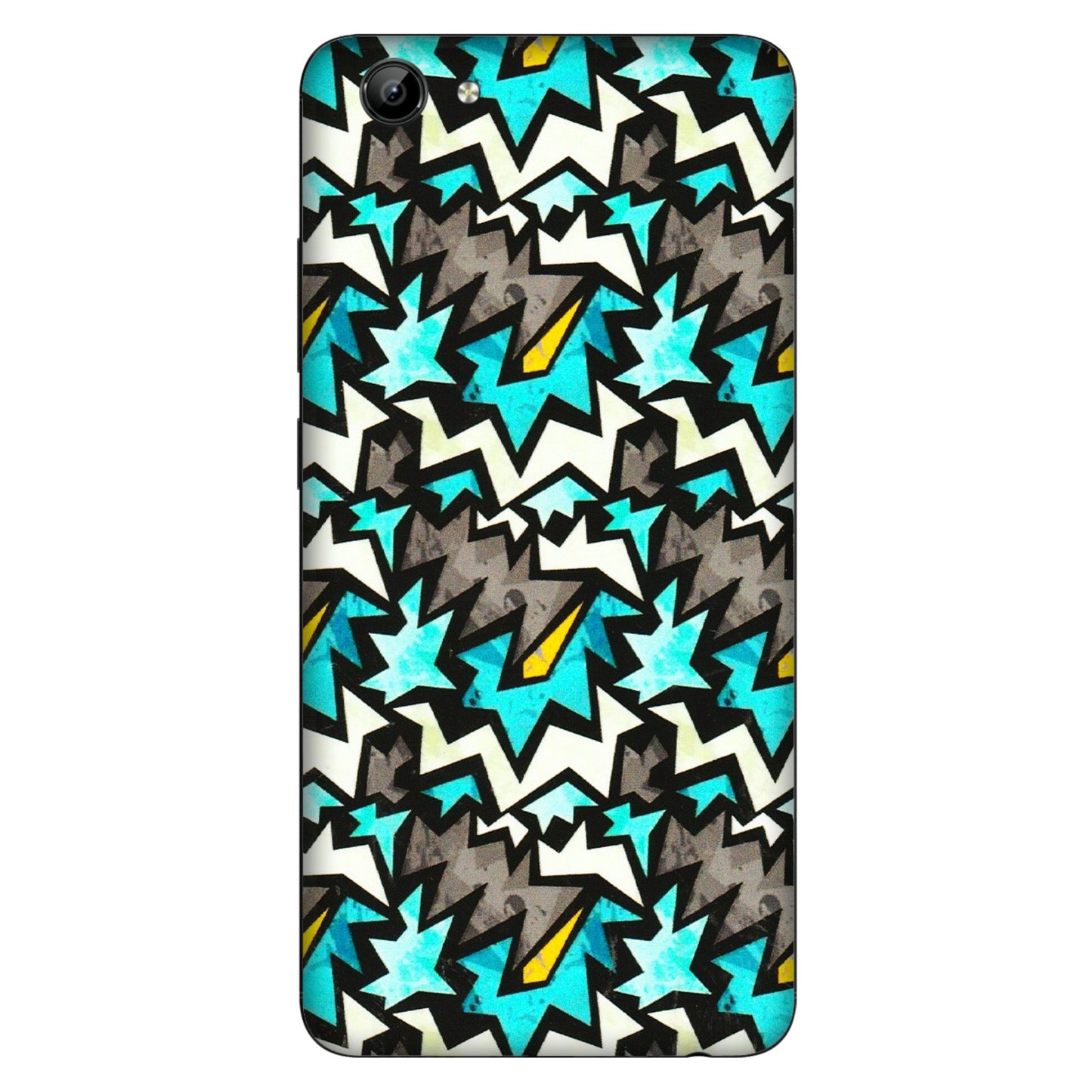 VIVO Y Series Phone Skins (All Models) - Funky Zig Zag - 3D Embossed Finish (L-223) Vivo Y71