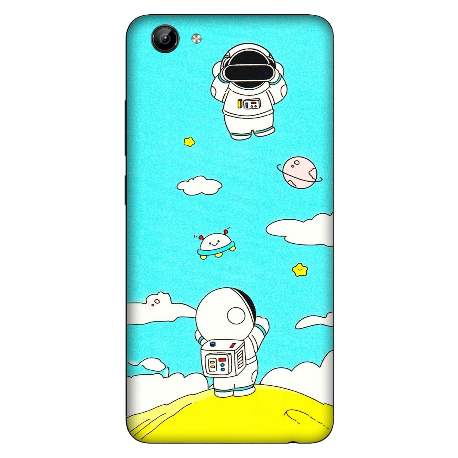 VIVO Y Series Phone Skins (All Models) - Blue Skies Astro Float - 3D Embossed Finish (L-230) Vivo Y71