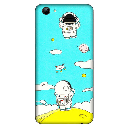 VIVO Y Series Phone Skins (All Models) - Blue Skies Astro Float - 3D Embossed Finish (L-230) Vivo Y71