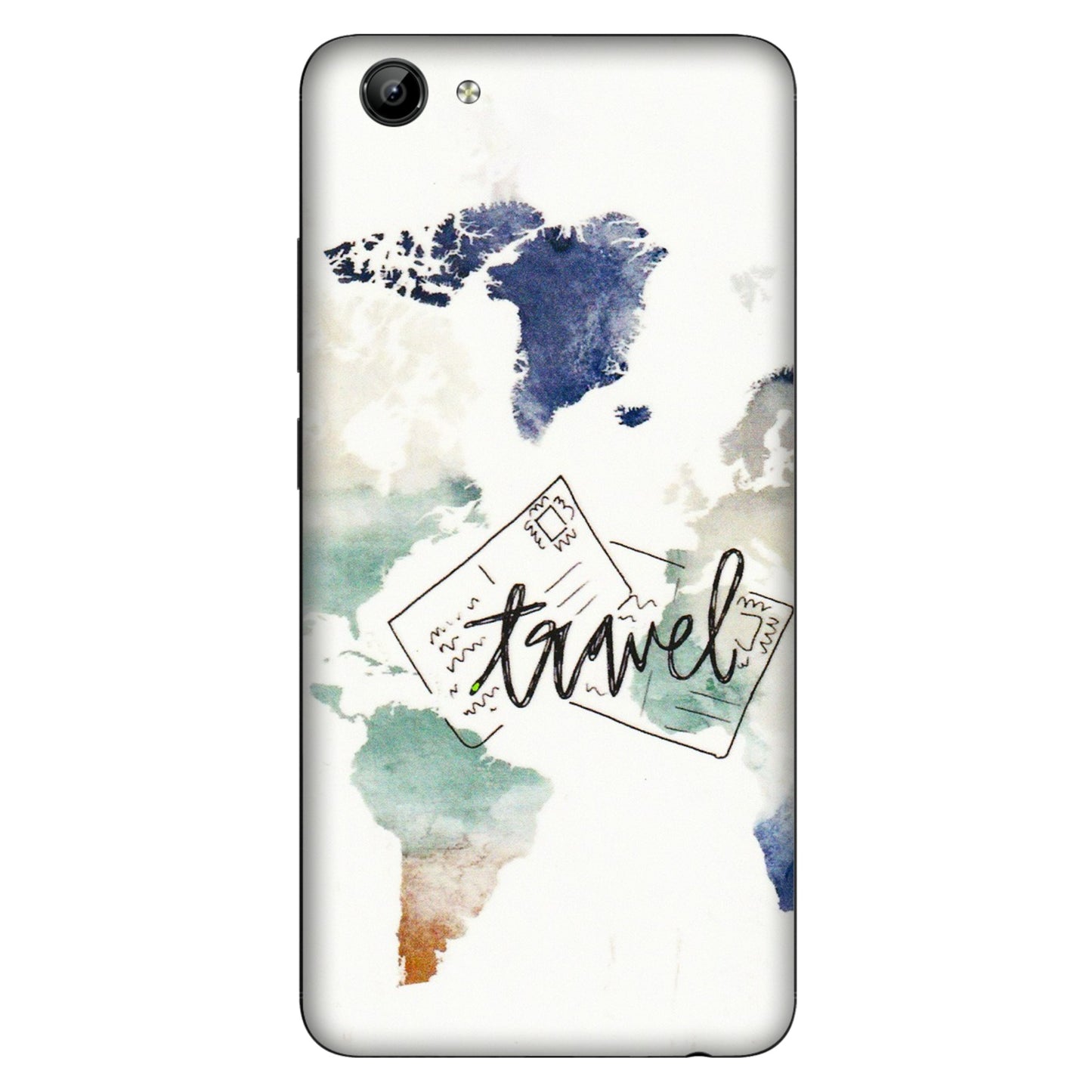 VIVO Y Series Phone Skins (All Models) - Travel The World - 3D Embossed Finish (L-232) Vivo Y71