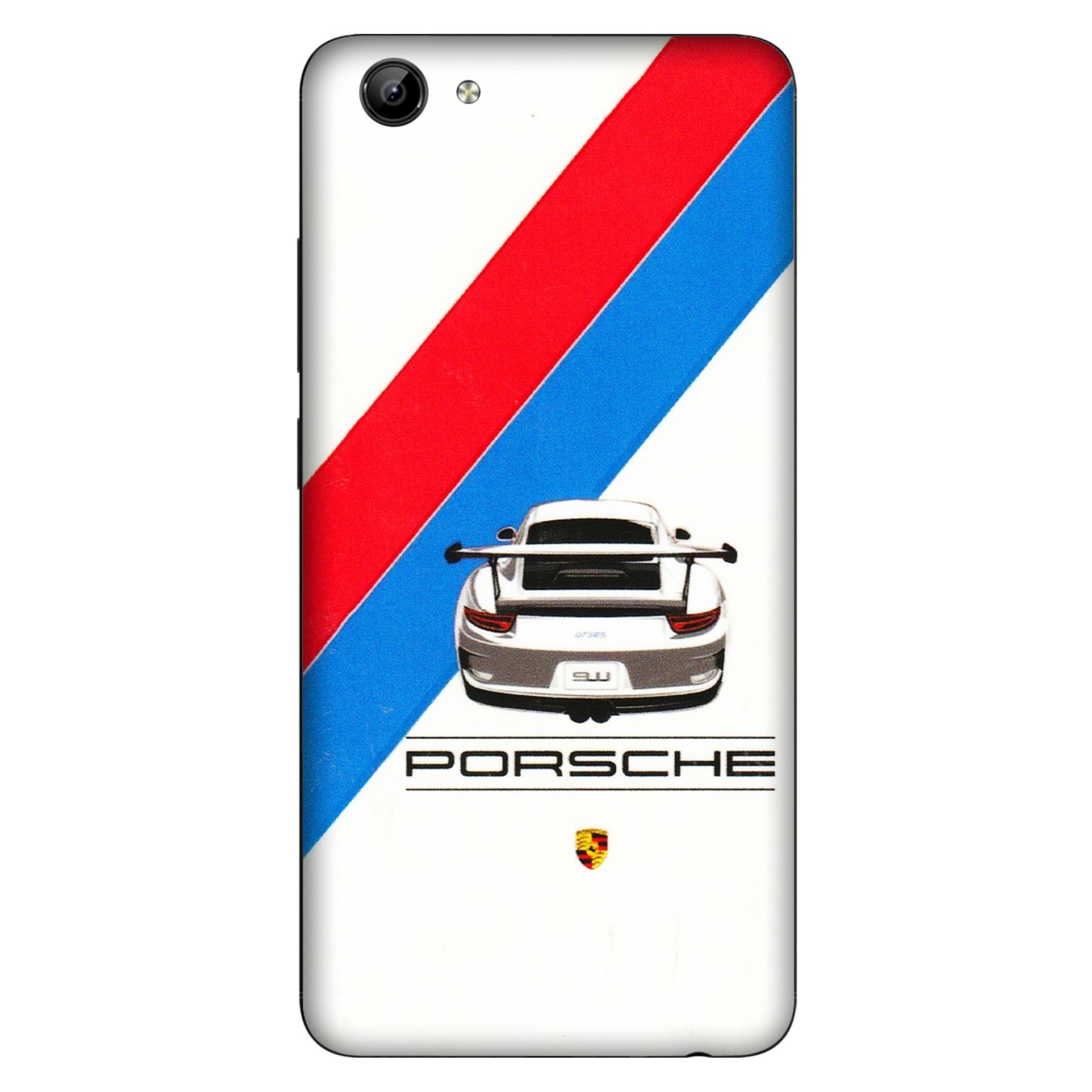 VIVO Y Series Phone Skins (All Models) - Porche Car Sober Logo - 3D Embossed Finish (L-248) Vivo Y71