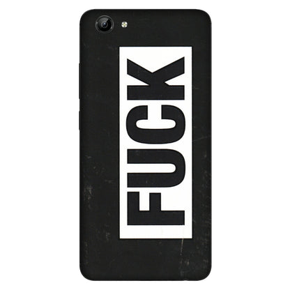 VIVO Y Series Phone Skins (All Models) - The F Word - 3D Embossed Finish (L-255) Vivo Y71