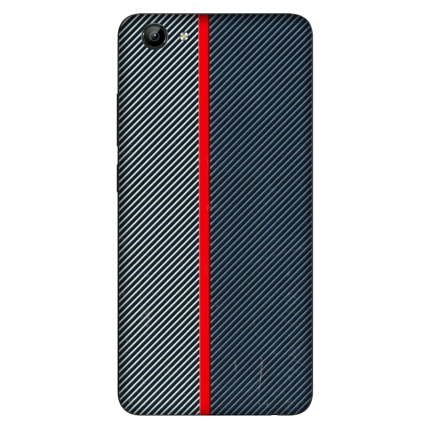 VIVO Y Series Phone Skins (All Models) - Blue Sober Lines - 3D Embossed Finish (L-305) Vivo Y71