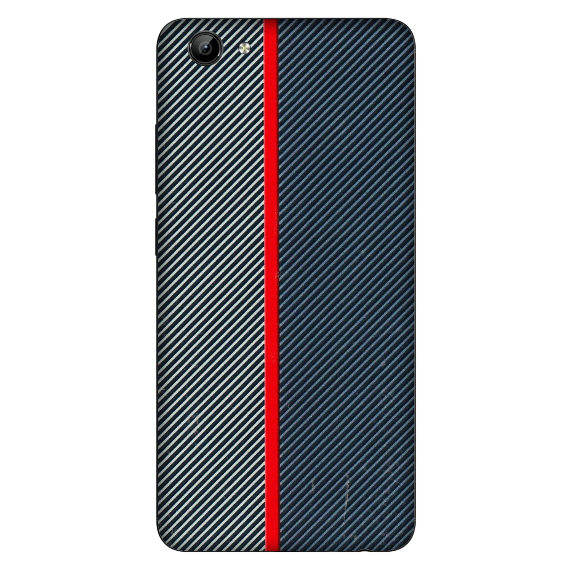 VIVO Y Series Phone Skins (All Models) - Blue Sober Lines - 3D Embossed Finish (L-305) Vivo Y71