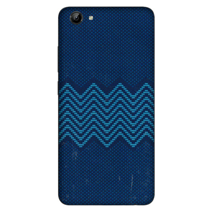 VIVO Y Series Phone Skins (All Models) - Blue Sober Waves - 3D Embossed Finish (L-306) Vivo Y71
