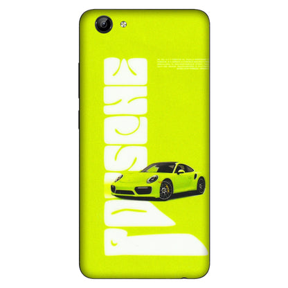 VIVO Y Series Phone Skins (All Models) - Lime Green Porche - 3D Embossed Finish (L-30) Vivo Y71
