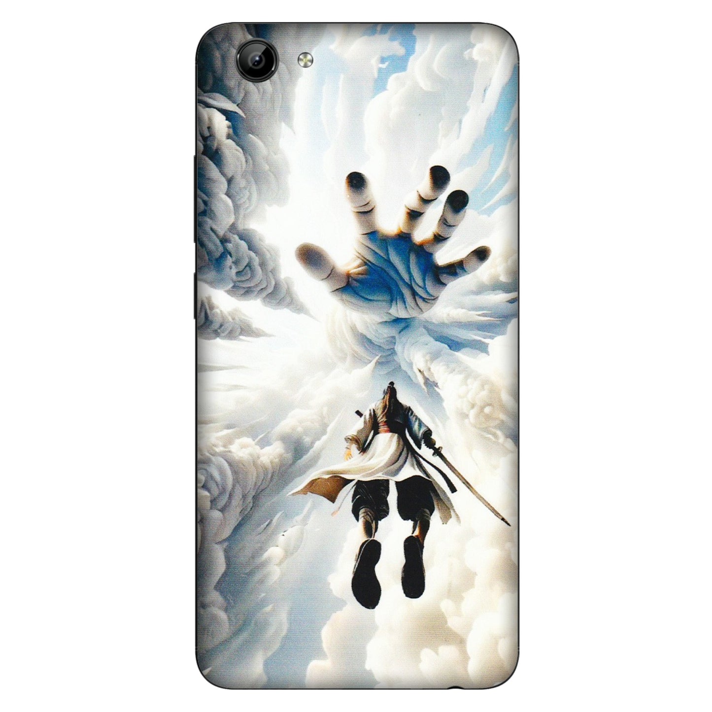 VIVO Y Series Phone Skins (All Models) - Big Hand With Monkey King - 3D Embossed Finish (L-323) Vivo Y71