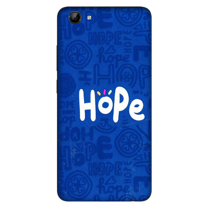 VIVO Y Series Phone Skins (All Models) - Hope Doodles Blue - 3D Embossed Finish (L-43) Vivo Y71