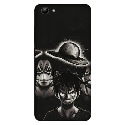 VIVO Y Series Phone Skins (All Models) - Black Luffy Hat - 3D Embossed Finish (L-57) Vivo Y71