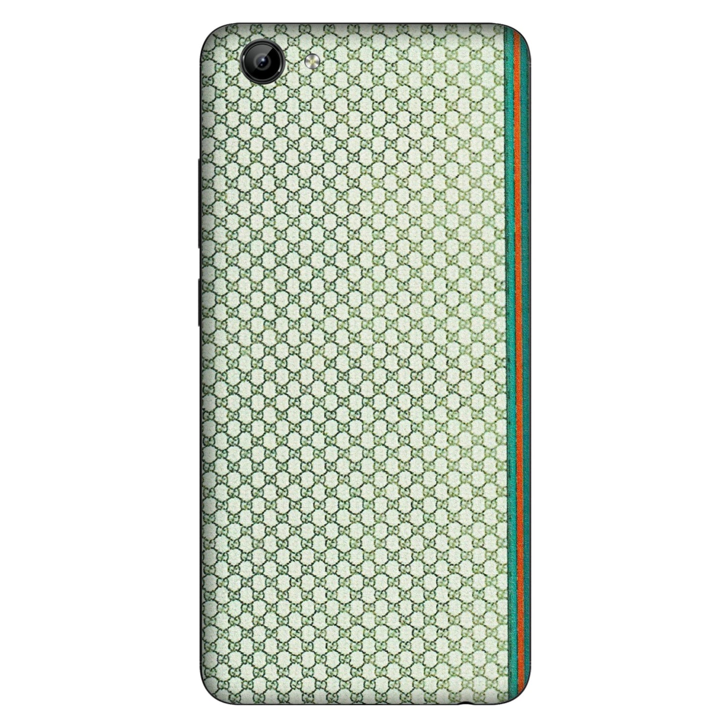 VIVO Y Series Phone Skins (All Models) - Gucci Fabric Pattern - 3D Embossed Finish (L-73) Vivo Y71