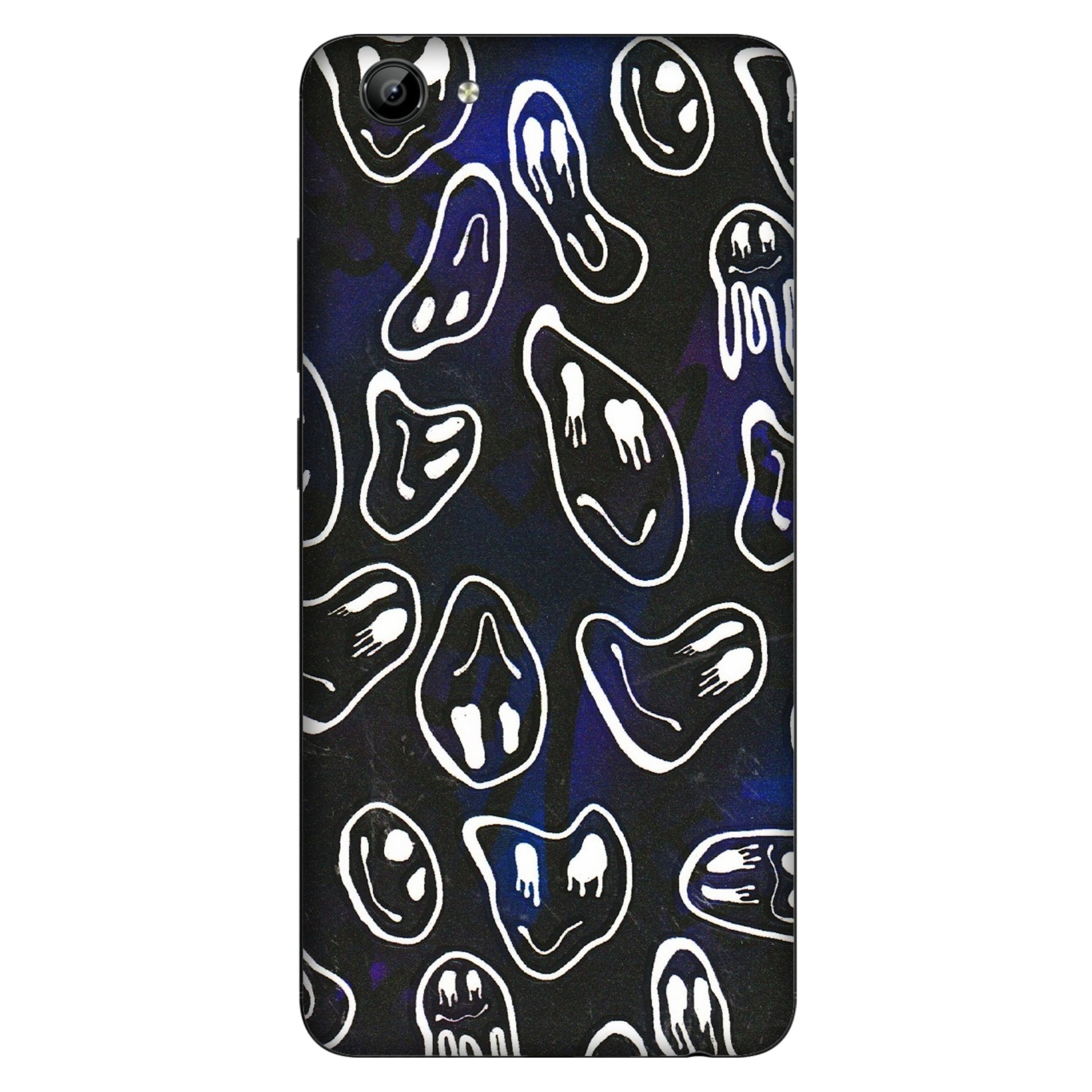 VIVO Y Series Phone Skins (All Models) - Distorted Smileys - 3D Embossed Finish (L-92) Vivo Y71