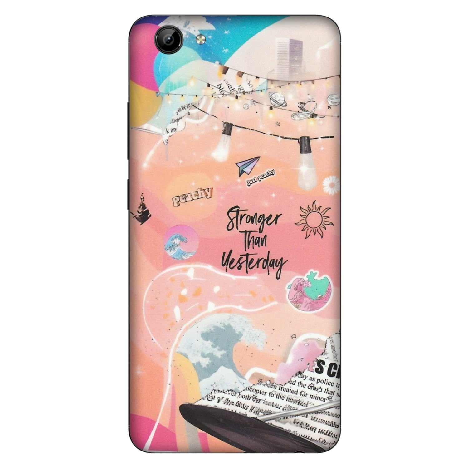 VIVO Y Series Phone Skins (All Models) - Stronger Then Yesterday - Matte Finish (M-128) Vivo Y71