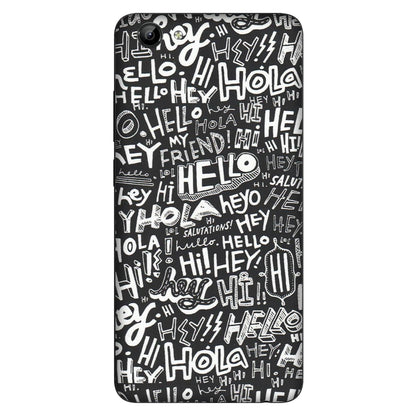 VIVO Y Series Phone Skins (All Models) - Hi Hello Doodles - Matte Finish (M-25) Vivo Y71