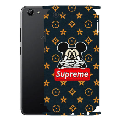 VIVO Y Series Phone Skins (All Models) - Mickey Supreme - Matte Finish (M-83) Vivo Y71