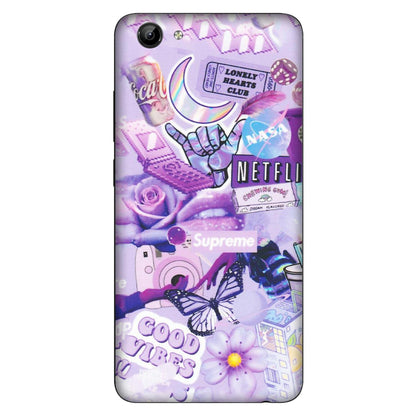 VIVO Y Series Phone Skins (All Models) - Supreme Purple Magic - Matte Finish (M-88) Vivo Y71