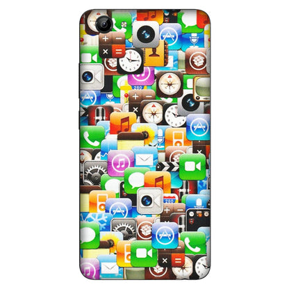 VIVO Y Series Phone Skins (All Models) - All Apple Icons - Matte Finish (M-93) Vivo Y71