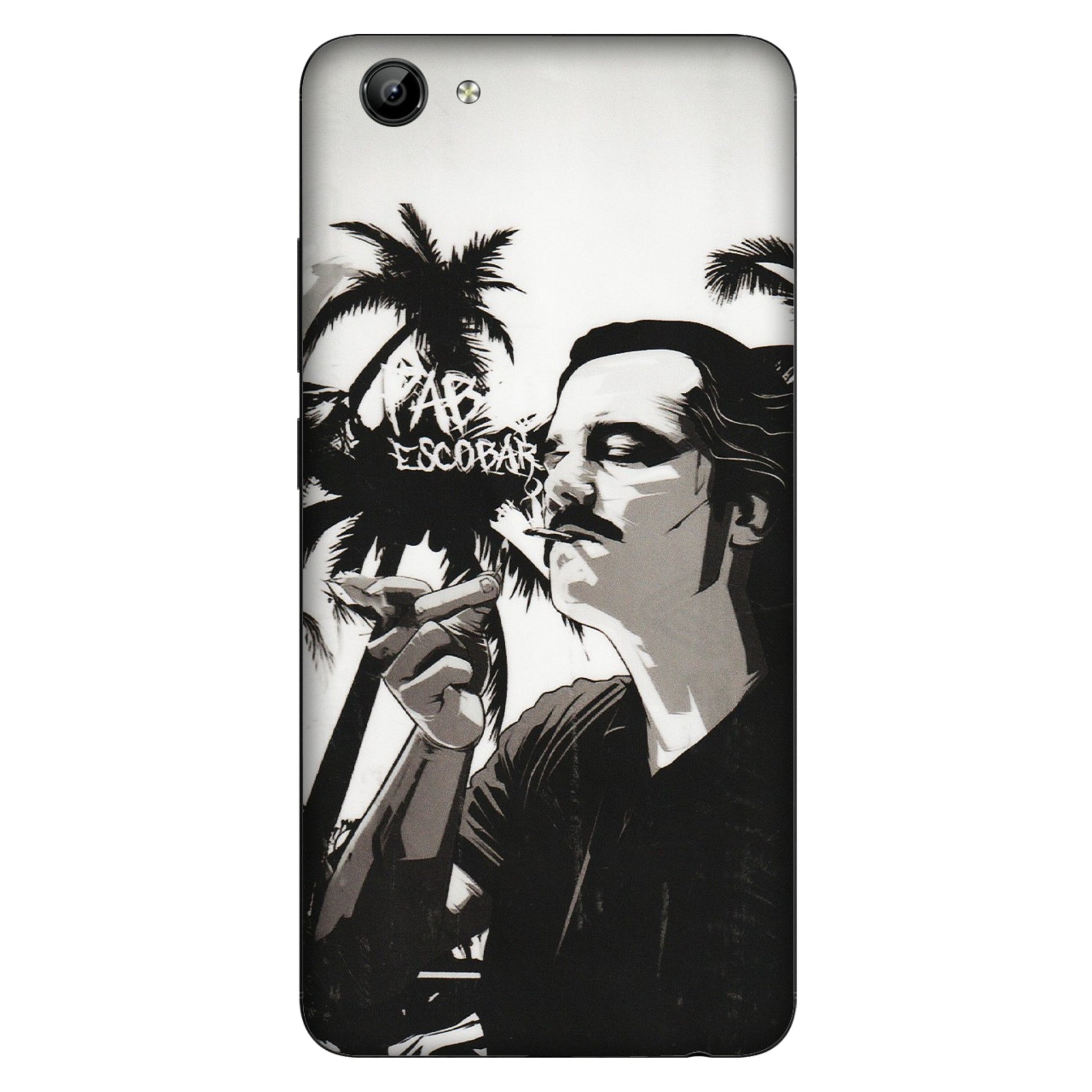 VIVO Y Series Phone Skins (All Models) - Pab Escobar - Transparent Finish (T-05) Vivo Y71