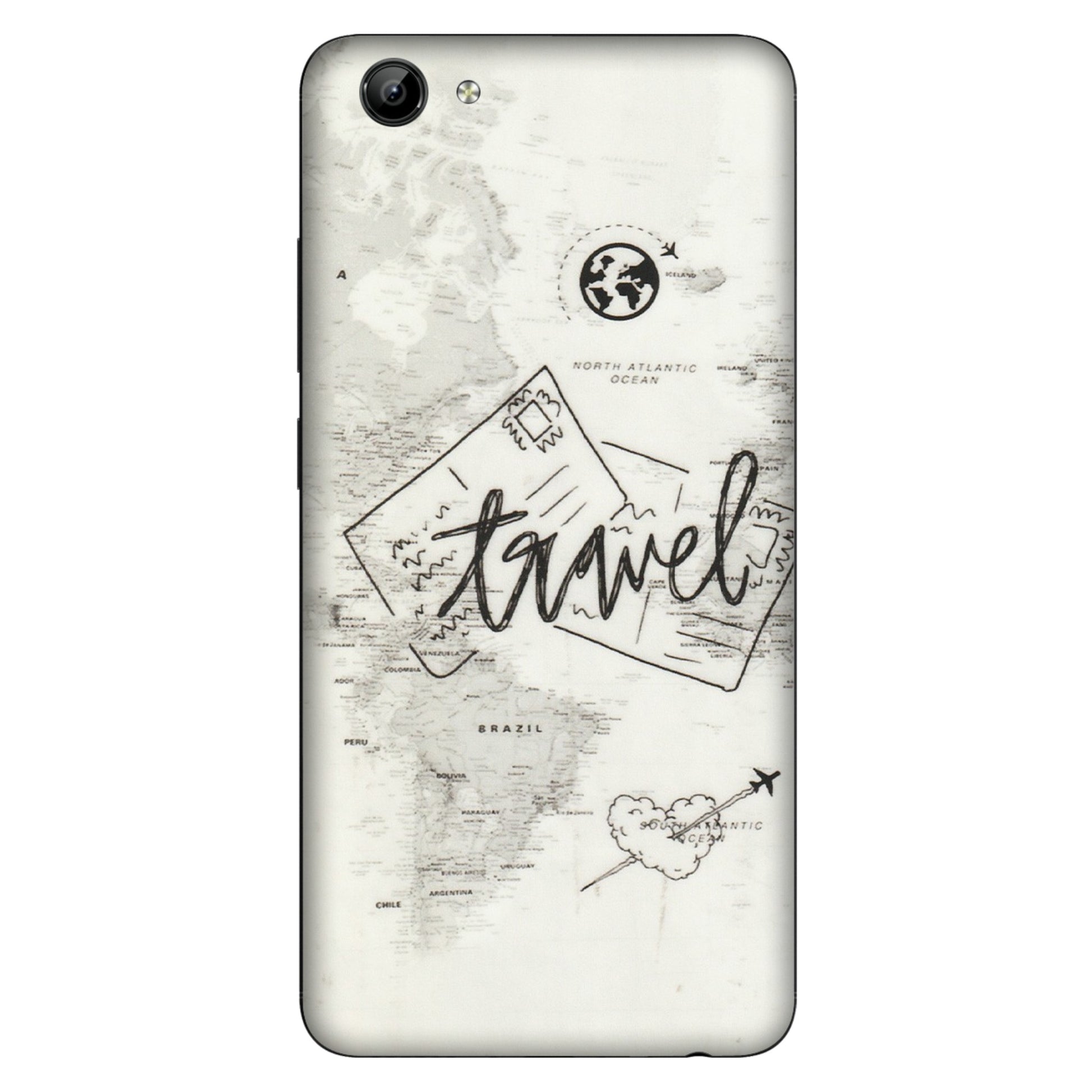 VIVO Y Series Phone Skins (All Models) - Travel Ticket - Transparent Finish (T-06) Vivo Y71