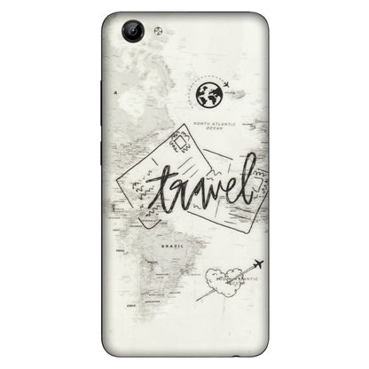 VIVO Y Series Phone Skins (All Models) - Travel Ticket - Transparent Finish (T-06) Vivo Y71