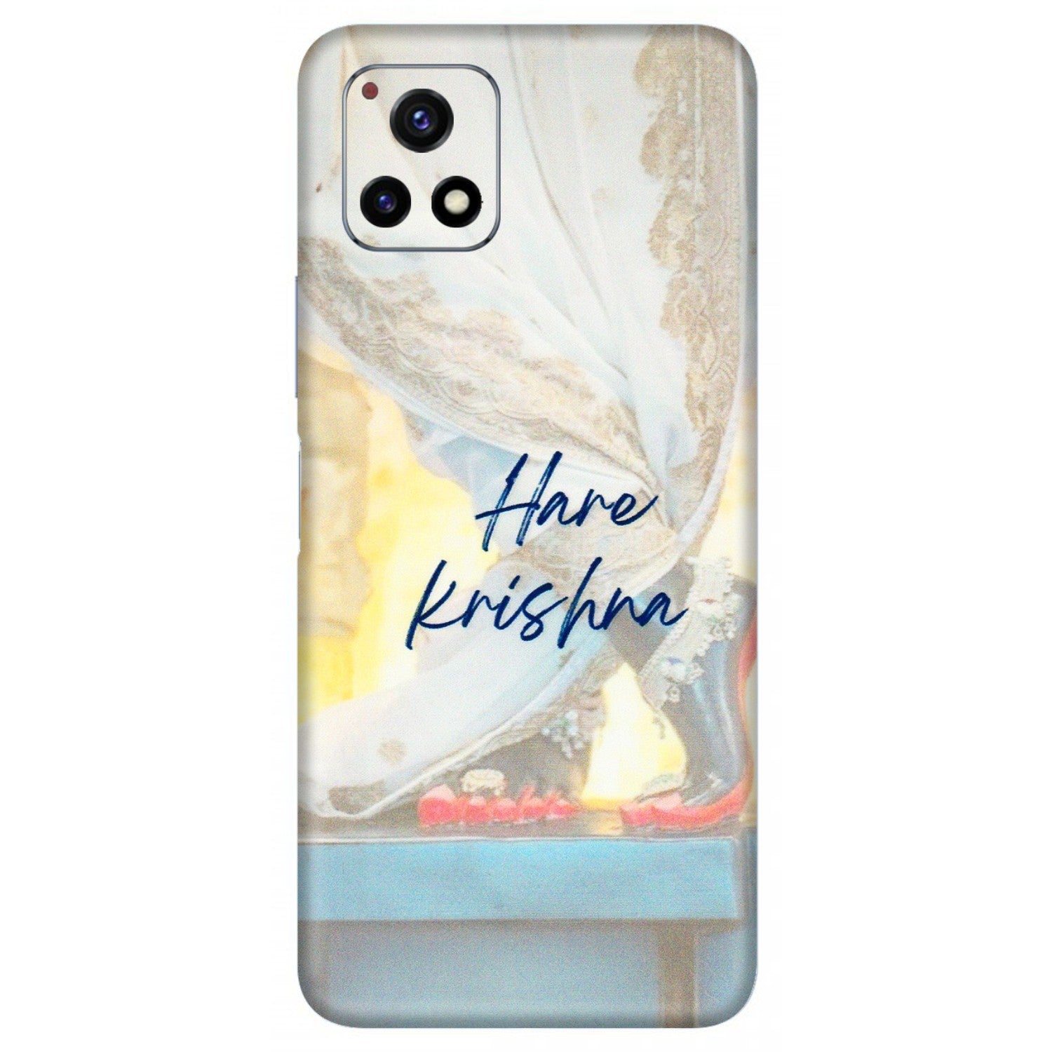 VIVO Y Series Phone Skins (All Models) - Hare Krishna - 3D Embossed Finish (L-03) Vivo Y72 (5G)