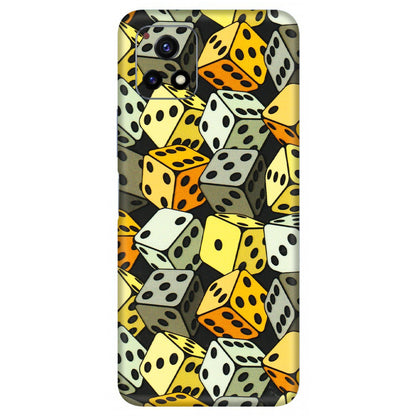 VIVO Y Series Phone Skins (All Models) - Dices Of Life - 3D Embossed Finish (L-04) Vivo Y72 (5G)