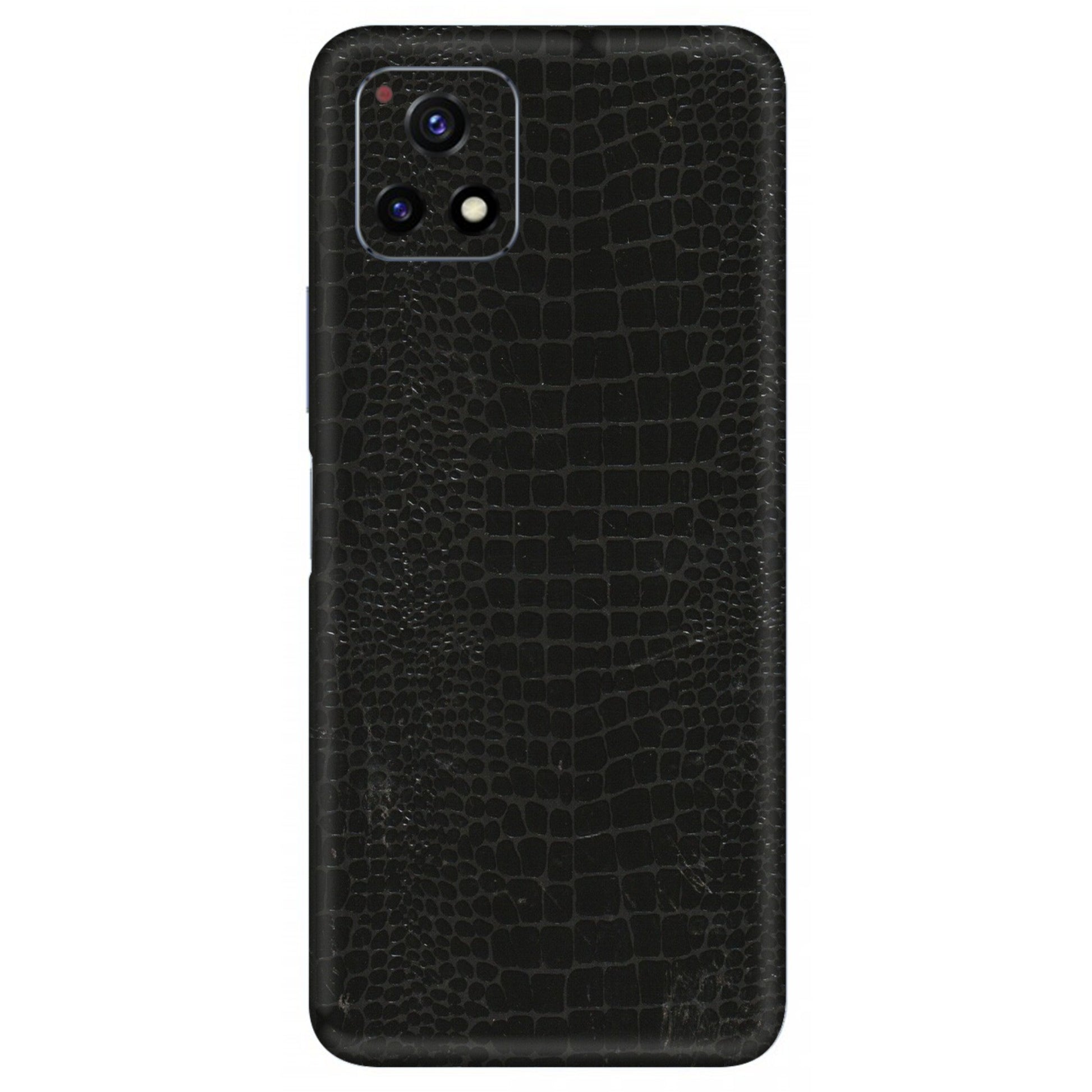 VIVO Y Series Phone Skins (All Models) - Snake Leather Black - 3D Embossed Finish (L-107) Vivo Y72 (5G)