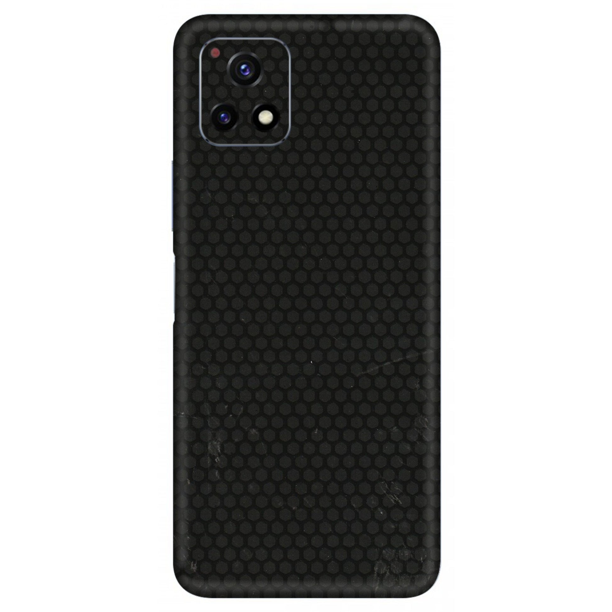 VIVO Y Series Phone Skins (All Models) - Black honeycomb - 3D Embossed Finish (L-114) Vivo Y72 (5G)