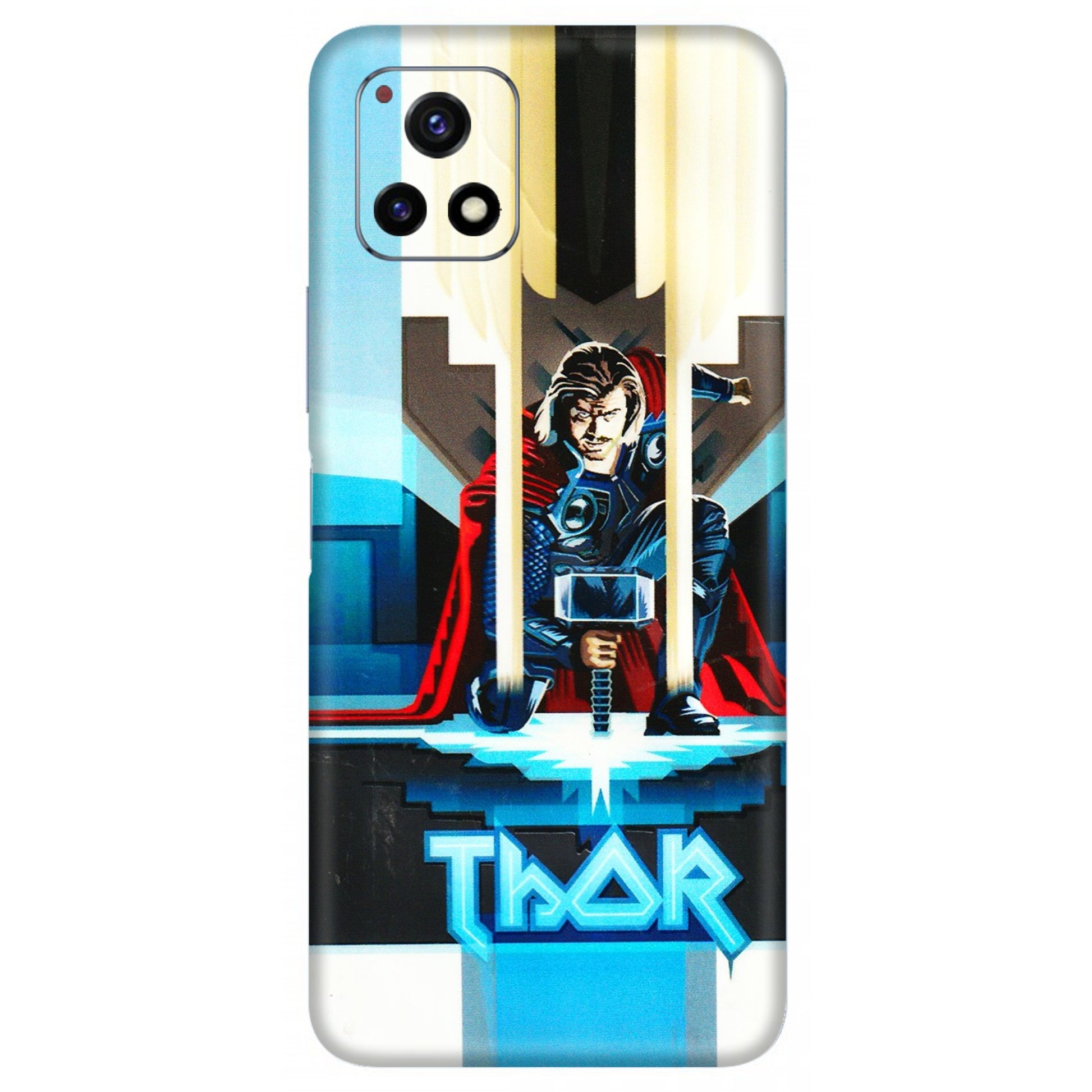 VIVO Y Series Phone Skins (All Models) - Thor - 3D Embossed Finish (L-137) Vivo Y72 (5G)