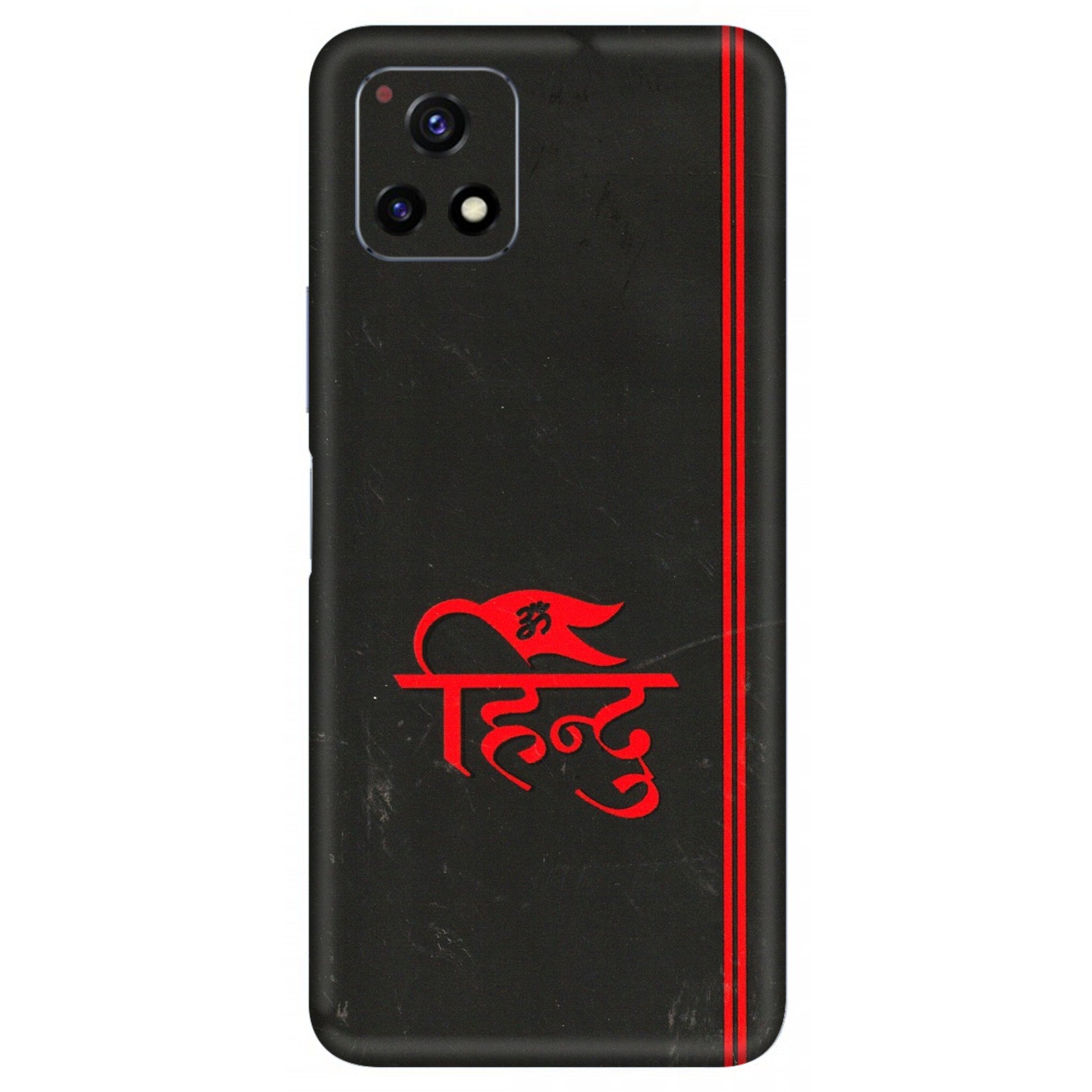 VIVO Y Series Phone Skins (All Models) - Hindu Black - 3D Embossed Finish (L-153) Vivo Y72 (5G)