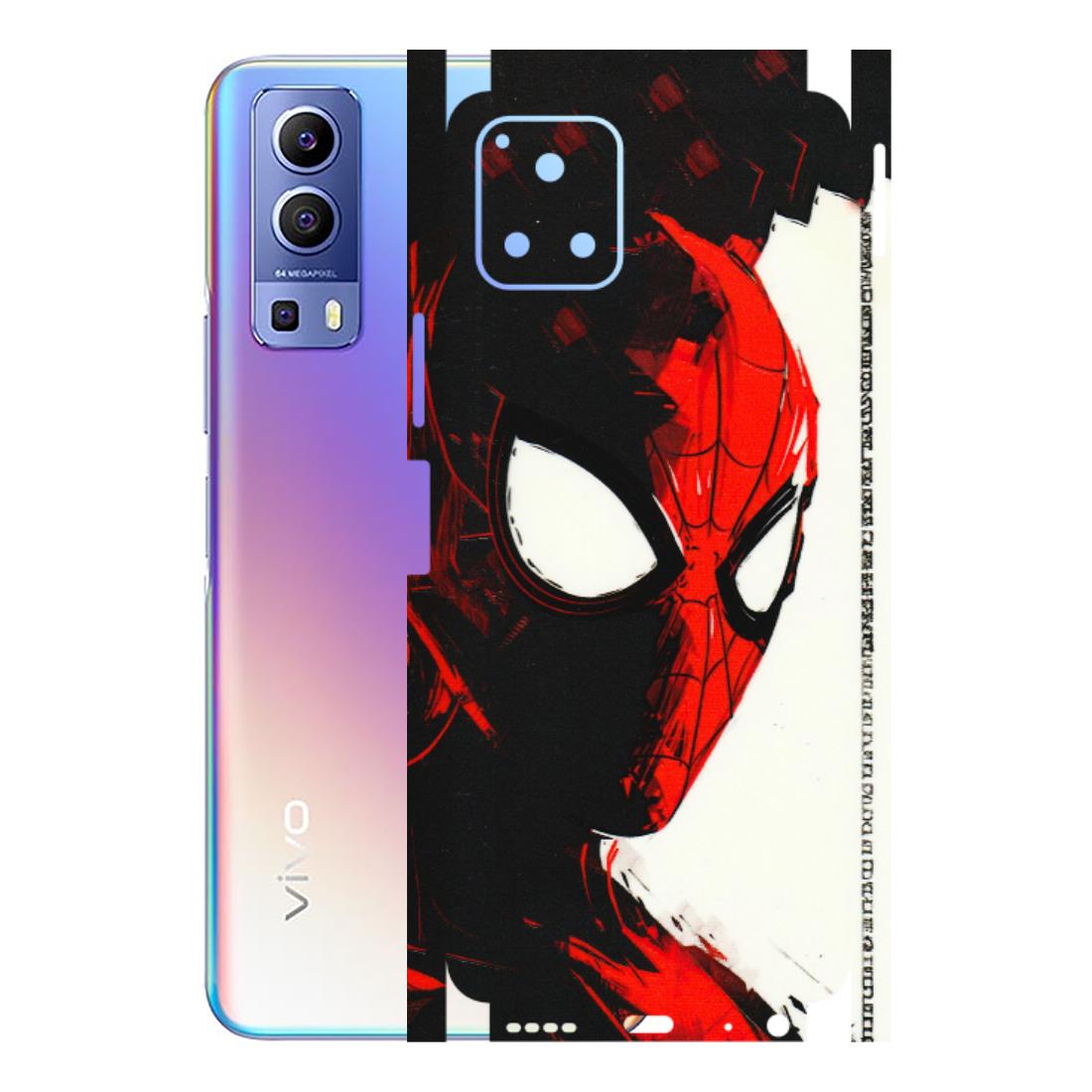 VIVO Y Series Phone Skins (All Models) - Spiderman Killer Face - 3D Embossed Finish (L-17) Vivo Y72 (5G)