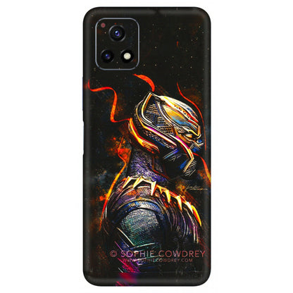 VIVO Y Series Phone Skins (All Models) - Black Panther - 3D Embossed Finish (L-190) Vivo Y72 (5G)