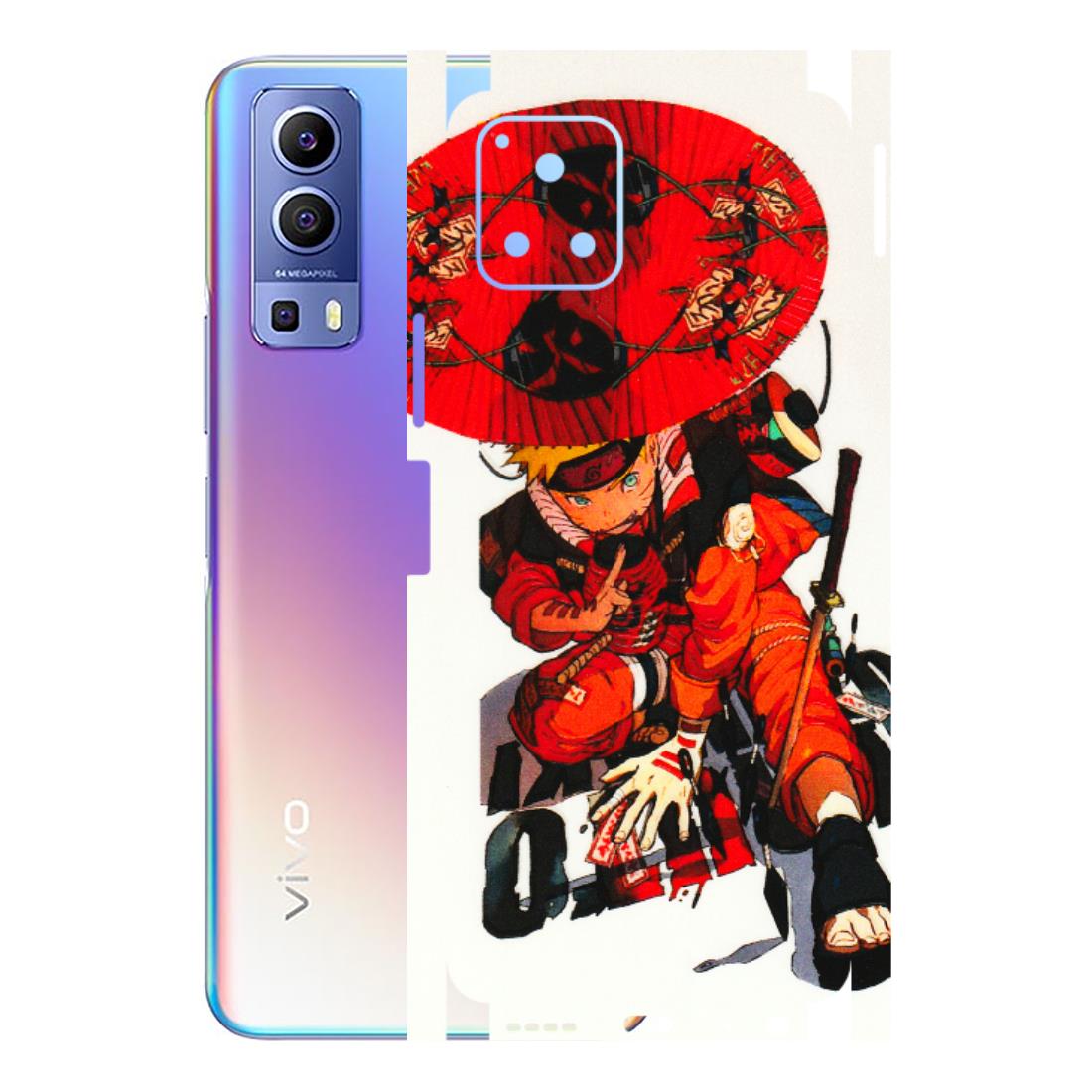 VIVO Y Series Phone Skins (All Models) - Naruto - 3D Embossed Finish (L-208) Vivo Y72 (5G)