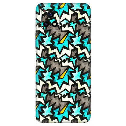 VIVO Y Series Phone Skins (All Models) - Funky Zig Zag - 3D Embossed Finish (L-223) Vivo Y72 (5G)
