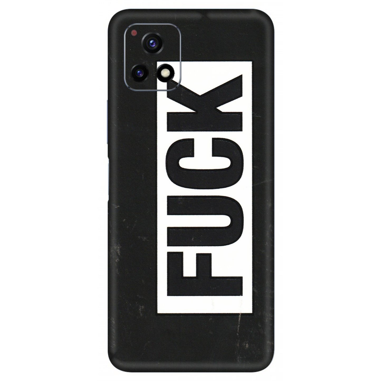 VIVO Y Series Phone Skins (All Models) - The F Word - 3D Embossed Finish (L-255) Vivo Y72 (5G)