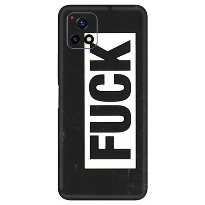 VIVO Y Series Phone Skins (All Models) - The F Word - 3D Embossed Finish (L-255) Vivo Y72 (5G)