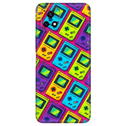 VIVO Y Series Phone Skins (All Models) - Gameboy Colourful - 3D Embossed Finish (L-266) Vivo Y72 (5G)