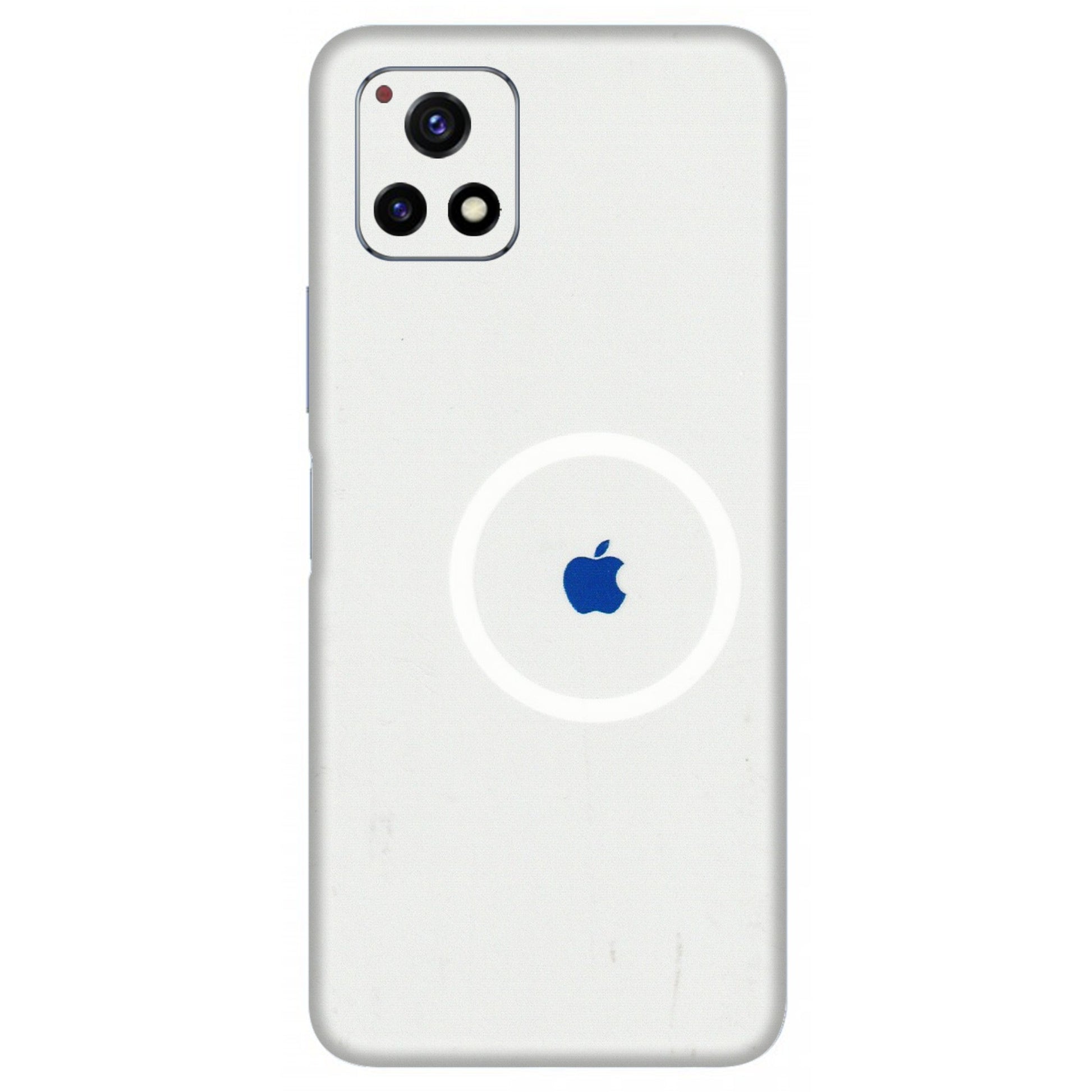 VIVO Y Series Phone Skins (All Models) - iPhone Magsafe Logo - 3D Embossed Finish (L-320) Vivo Y72 (5G)